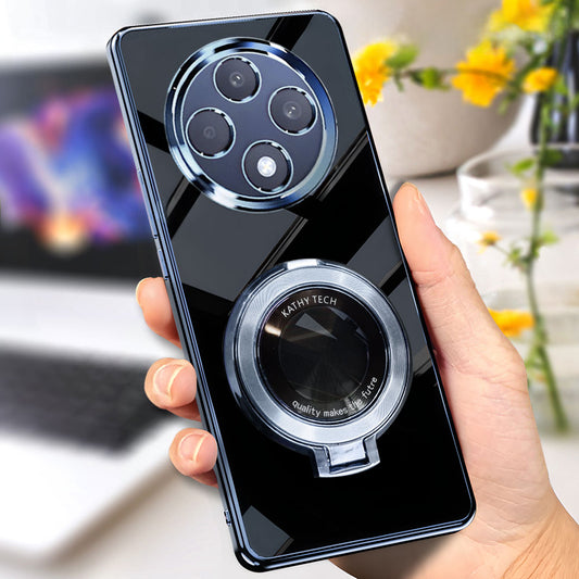 Oppo Reno 12F 5G Magnifier Electroplating Case