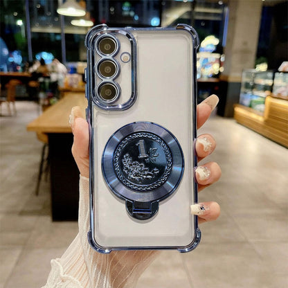 Samsung Galaxy A36 5G Premium Billion Wheel Rotating Shockproof Airbags Case