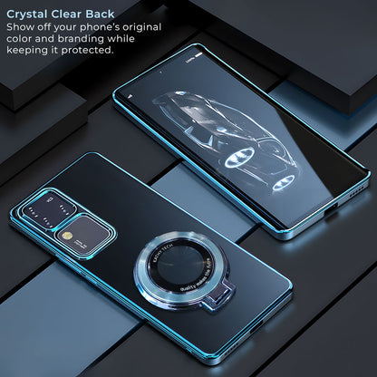 Vivo V30 Pro 5G Magnifier Electroplating Case