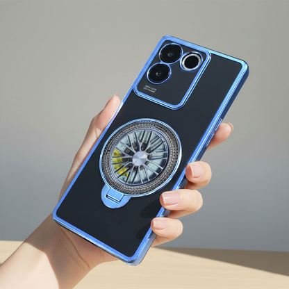 Vivo T2 Pro 5G Ferrari Wheel Electroplating Case