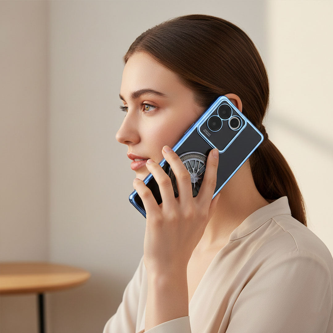 Vivo T2 Pro 5G Ferrari Wheel Electroplating Case