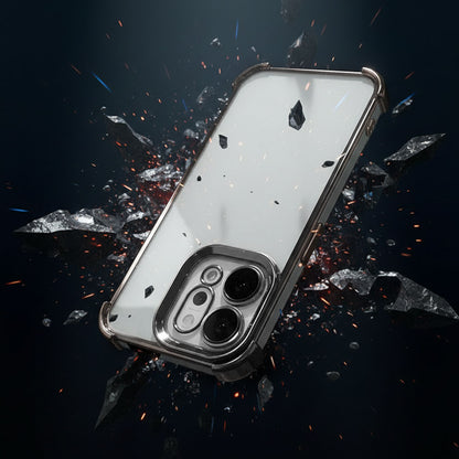 Oppo Reno 14 5G Phone case with shattered glass effect on a dark background
