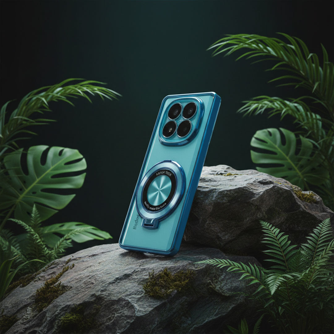 Redmi Note 14 Pro Plus 5G Magnifier Electroplating Case