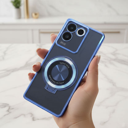 Vivo T2 Pro 5G Magnifier Electroplating Case