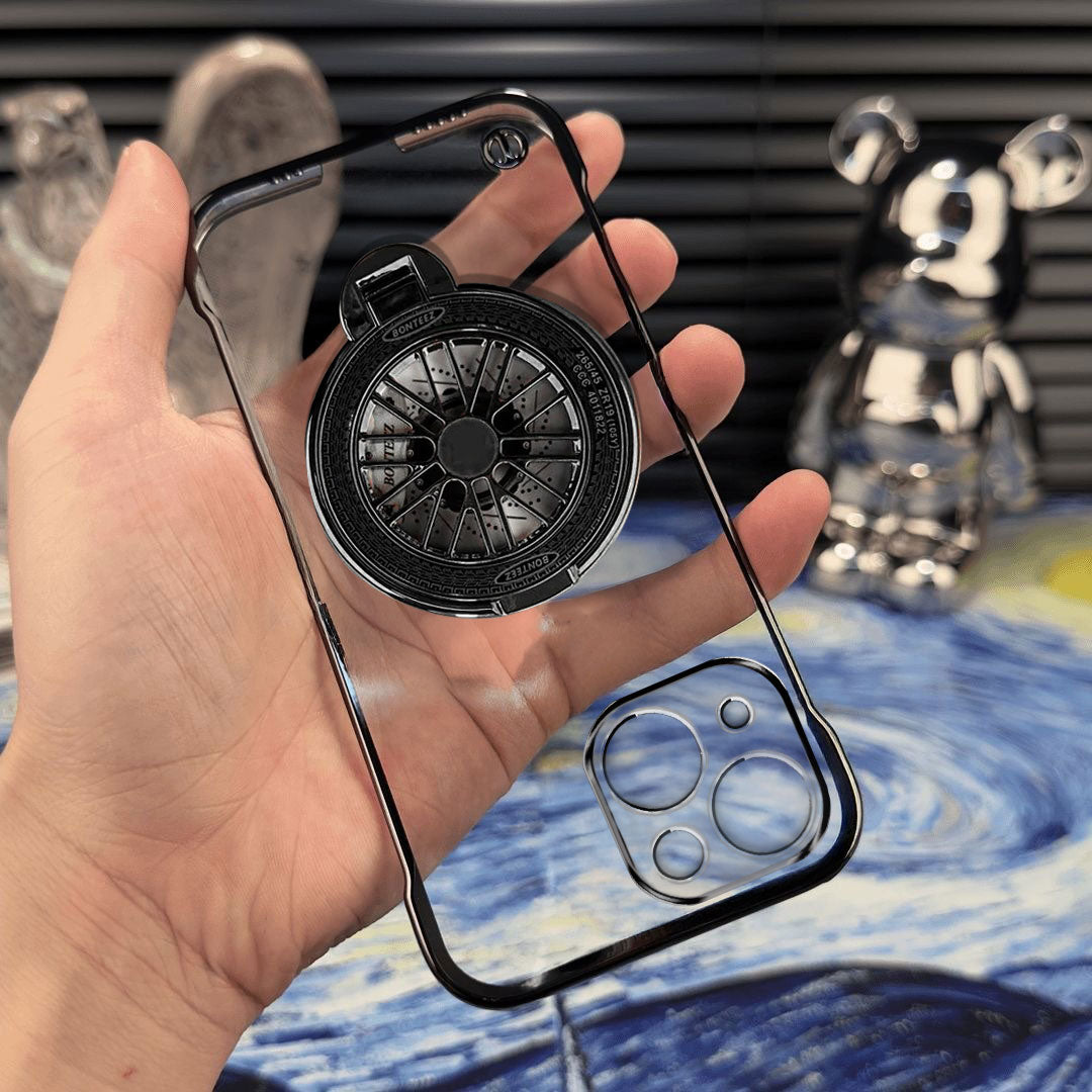 iPhone 15 Porsche® Wheel Frameless Case