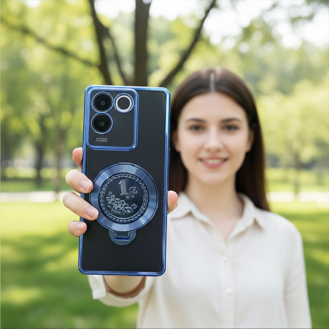 Vivo T2 Pro 5G Electroplating Billion Wheel Case