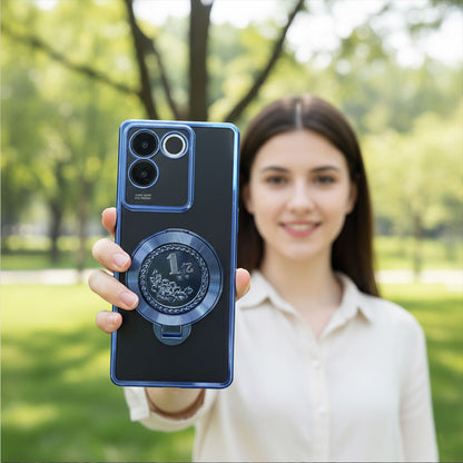 Vivo T2 Pro 5G Electroplating Billion Wheel Case