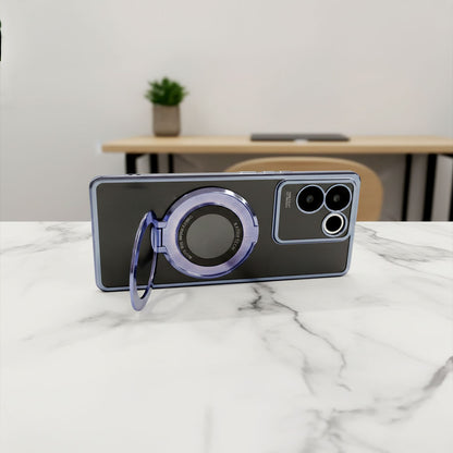 Vivo T2 Pro 5G Magnifier Electroplating Case