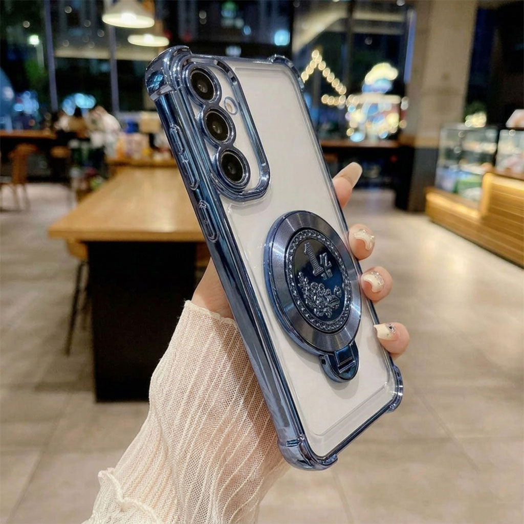 Samsung Galaxy A36 5G Premium Billion Wheel Rotating Shockproof Airbags Case