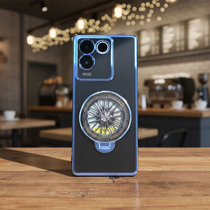 Vivo T2 Pro 5G Ferrari Wheel Electroplating Case