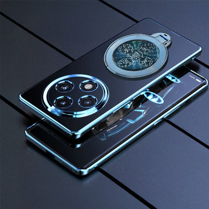 OPPO F27 PRO+ 5G Electroplating Reflective Fidget Rotating Back Case