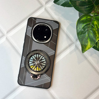 Oppo F29 Pro 5G Premium Stress Buster Wheel Triangle Pattern Back Case