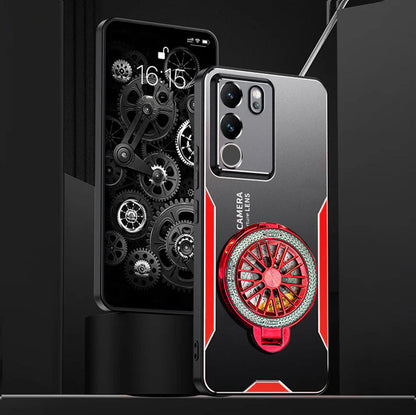 Vivo V29 Metal Wheel Stylish Case