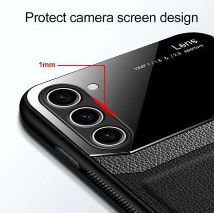 Galaxy A54 5G Premium Leather Lens Protective Case