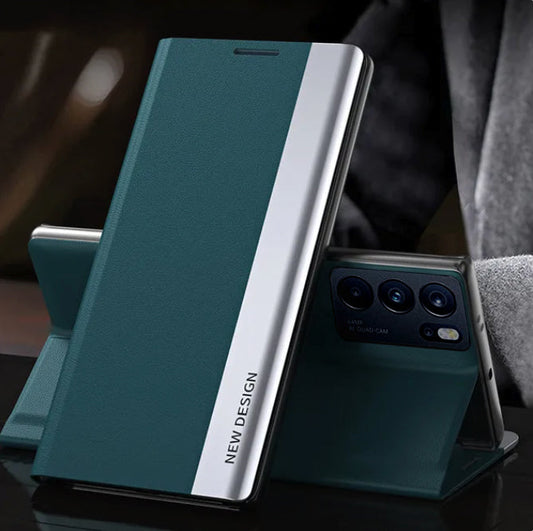 Oppo Reno6 5G Magnetic Flip Leather Case