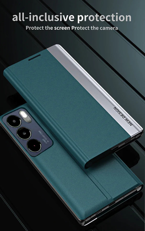 Oppo Reno6 5G Magnetic Flip Leather Case